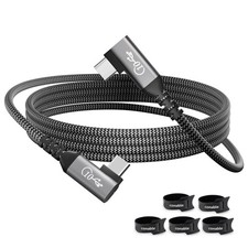 USB C to USB C Cable 10 FT, USB 3.1 Gen 2 Cable, Supports 4K60Hz Video, 100W ...