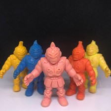 Mr. Achilles 5-piece set Kinnikuman Eraser Kinnikuman Eraser at the time