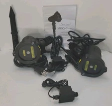 Lot Of 2 Bliss Lights Spring Smart 1 Red & 1 Blue Laser Projectors