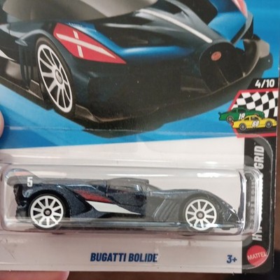 Hot Wheels Bugatti Bolide HW Race Day 4/10 1:64 Diecast Blue Unopened