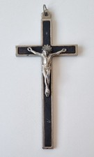 Altes Brustkreuz / Sterbekreuz für Feldgeistliche - Wehrmacht - um 1939/45 - rar