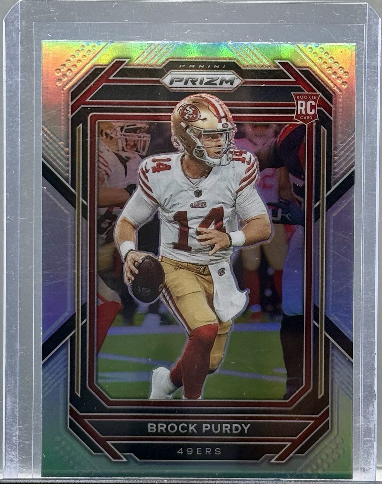 2022 Panini Prizm Brock Purdy #353 Silver Prizm (RC) 49ers