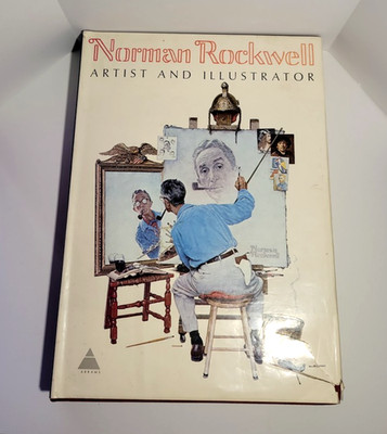 1970 1st Edition Norman Rockwell: Artist and Illustrator by Christopher Finch