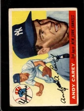 1955 TOPPS #20 ANDY CAREY VG YANKEES  *X15709
