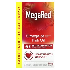 2 X Schiff, MegaRed, Omega-3s Fish Oil, Vanil...