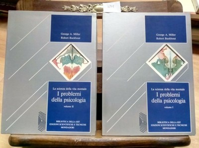 Die Probleme Der Psychologie - 2 Bände - Mondadori 1975 - Miller Buckhout