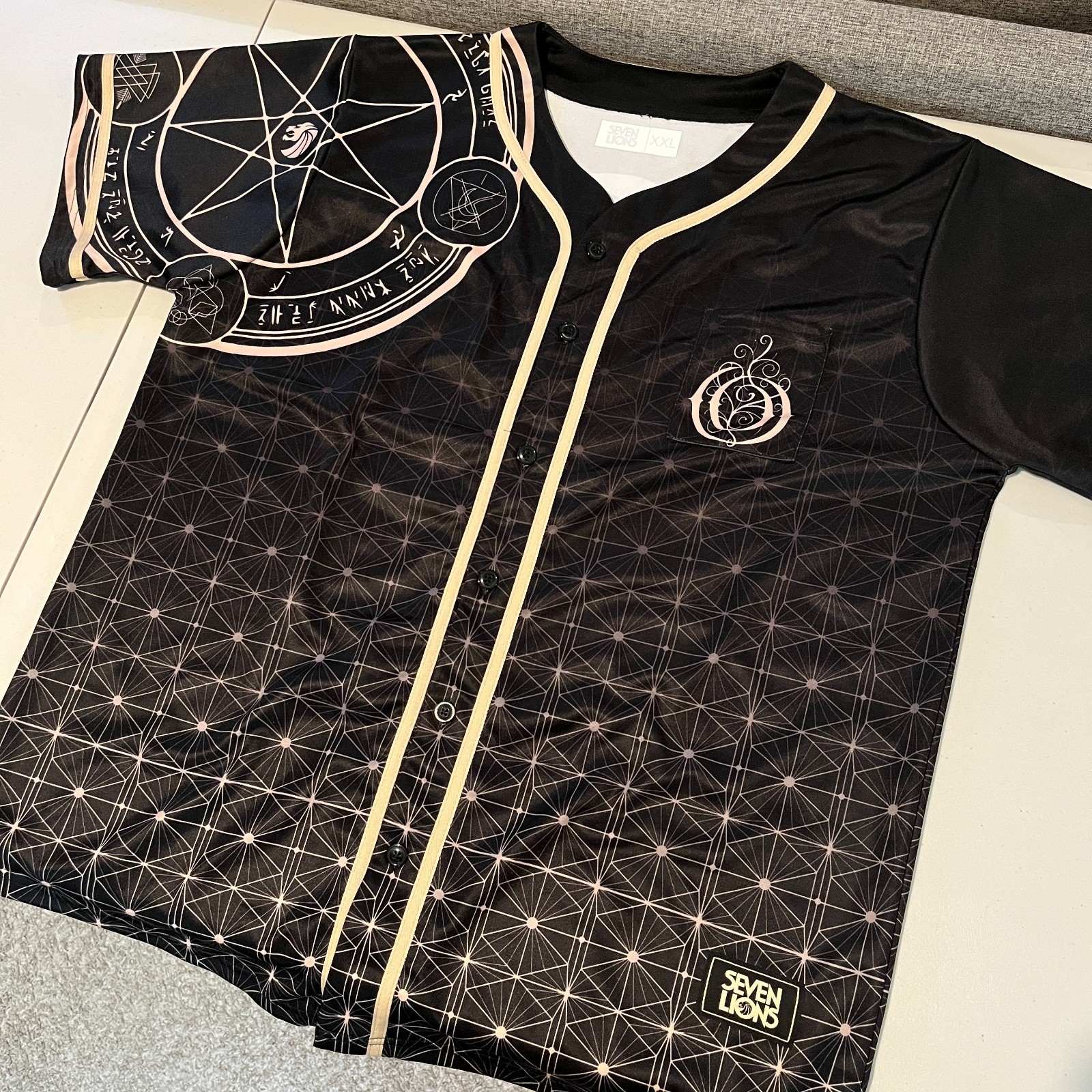 X Ophelia Records Baseball Jersey