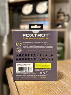 Sig Sauer FOXTROT365XR 550 Lumen Tactical Light Sig P365 P365X