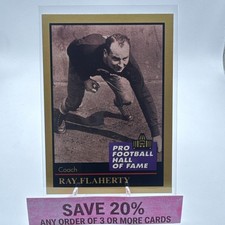 1991 Enor Pro Football Hall of Fame - Ray Flaherty #41 (RC) 3-B32