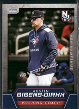 2025 New Hampshire Fisher Cats Austin Bibens Dirkx Toronto Blue Jays PC Minor