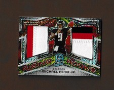 2024 PANINI SPECTRA MICHAEL PENIX JR ( FALCONS ) Rising Rookie Dual Patch RC /25