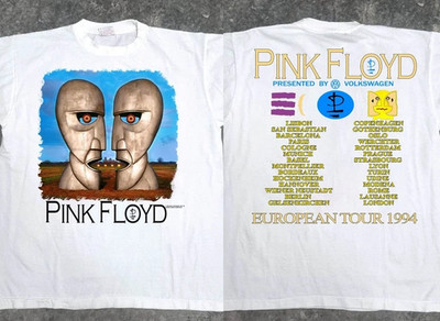 Pink Floyd - Division Bell 1994 European Tour T-Shirt