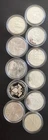 US Mint Silver Military One Dollar Silver coins, Navy, Marines, Army, Air Force!