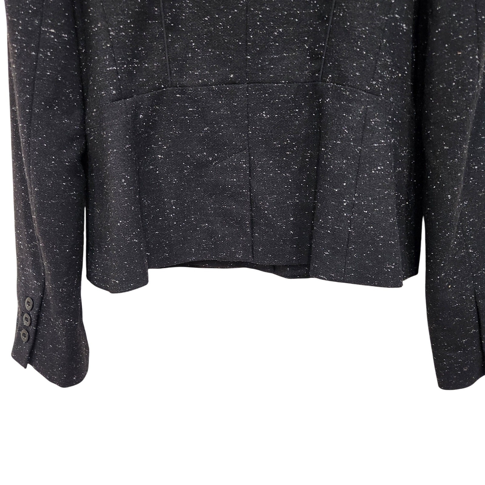 Halogen Two Button Blazer Single Breasted Wool Si… - image 3