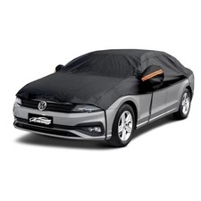 Half Car Cover Top Hail Protector Car Cover With Cotton Liner 1- Sedan L