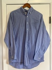 Men's Vintage Brooks Brothers Makers Button-Up Shirt Check Made in USA Mens 16-3