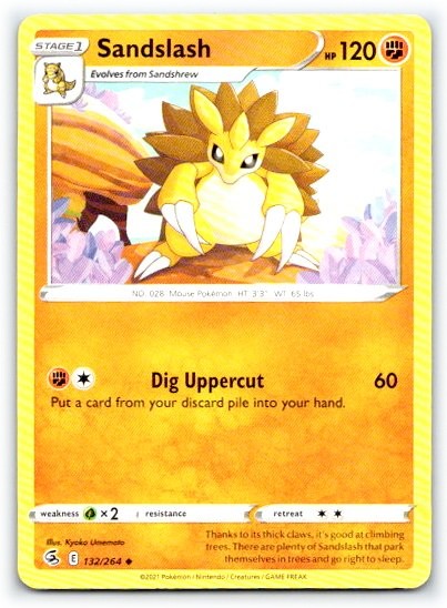 Sandslash 132/264 ~ English Near Mint