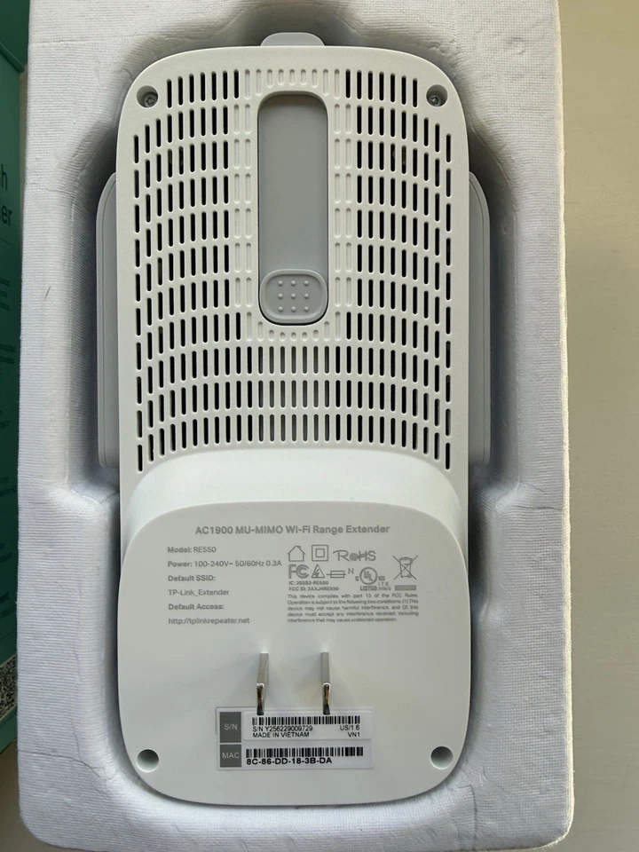 Extensor de alcance WiFi TP-Link AC1900 RE550 Foto 3 de 3