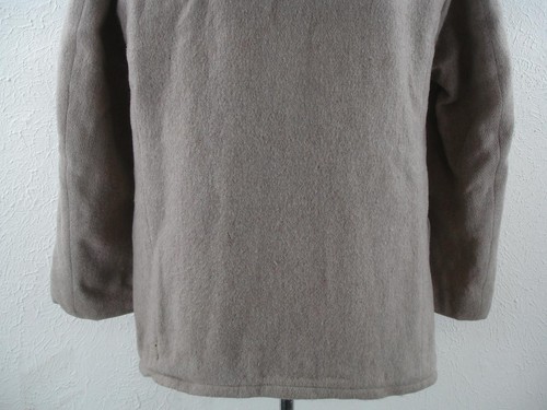 Men's M L 40R 1950's Field & Stream Tan Wool Winter Hunting Coat Jacket USA Made - Picture 7 of 14