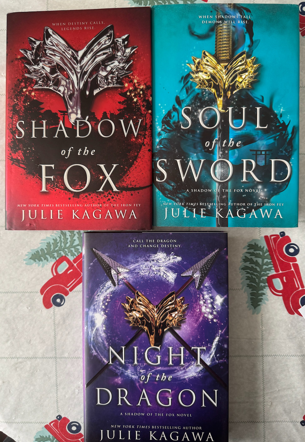 Shadow of the Fox Series by Julie Kagawa (Hardcover, Owlcrate Edition, Signed)