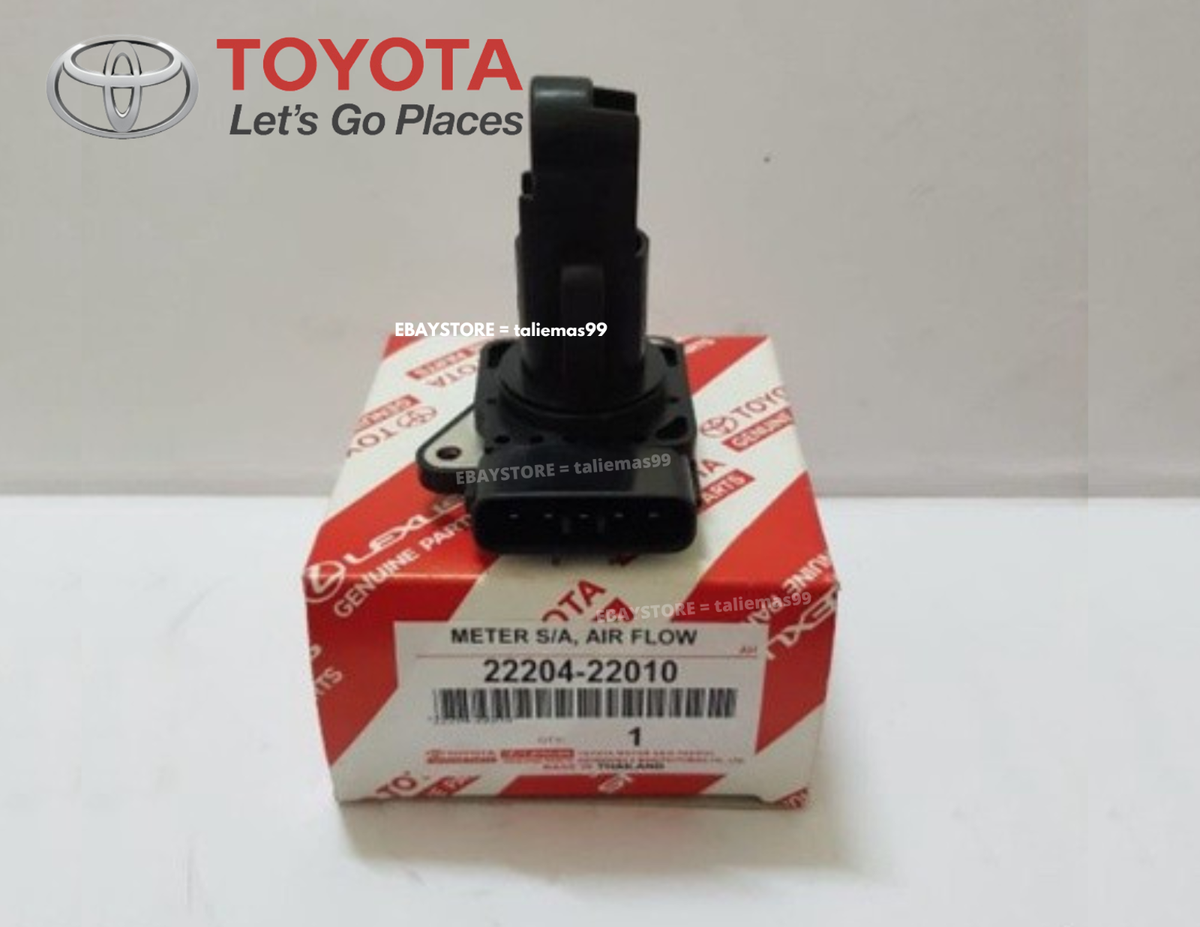 Mass Air Flow Meter MAF Sensor OEM 22204-22010 5pin For Toyota