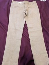 Fitted Banana Republic Olive light green Stretch Women Pant Trouser Sz 2 Small