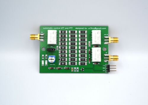Attenuator / Transverter SMA Interface Board 50 70 144 222 432 Mhz VHF UHF ham - Picture 2 of 4