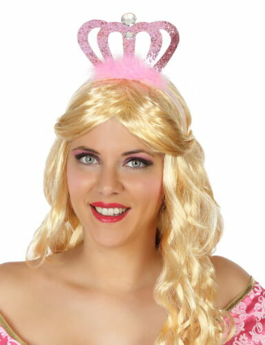 Écharpe Miss 18/20 Ans + Diadème Couronne Strass Pour Anniversaire Princesse - Rose