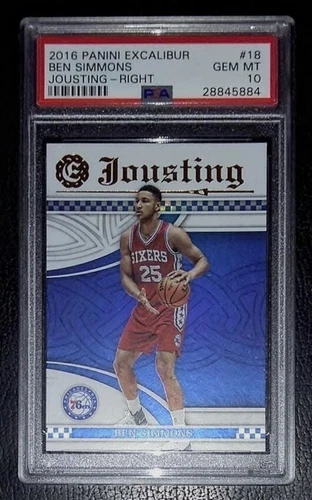 BEN SIMMONS Nets 2016-17 Panini Excalibur ROOKIE RC #18 - PSA 10 GEM MINT!