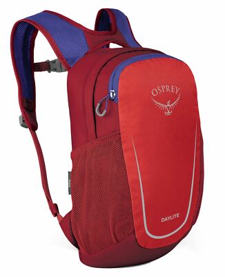 Osprey Daylite Kids Rucksack Freizeitrucksack Tasche Cosmic Red Rot Violett Neu