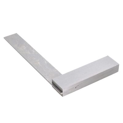 4  100mm Engineer Tri Set Square Right Angle Straight Edge Stainless Steel