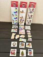 VTG Sandylion  Puff Stickers Lot Bears Easter Motorcycles Disney Mickey Mouse 