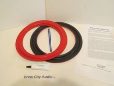 Cerwin Vega 12" Speaker Foam Surround Repair Kit AT VS D DX LS Angle (2 foams) 