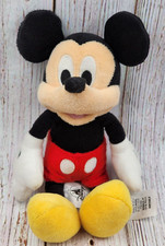 8" Vintage MICKEY MOUSE Beanie Plush Disney Store