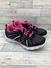 DANSKIN NOW Athletic Shoes Sneakers Pink Black Girl's Youth Size 3