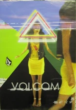 VOLCOM skateboard surf snowboard TRIANGLES promo poster Flawless NEW old stock