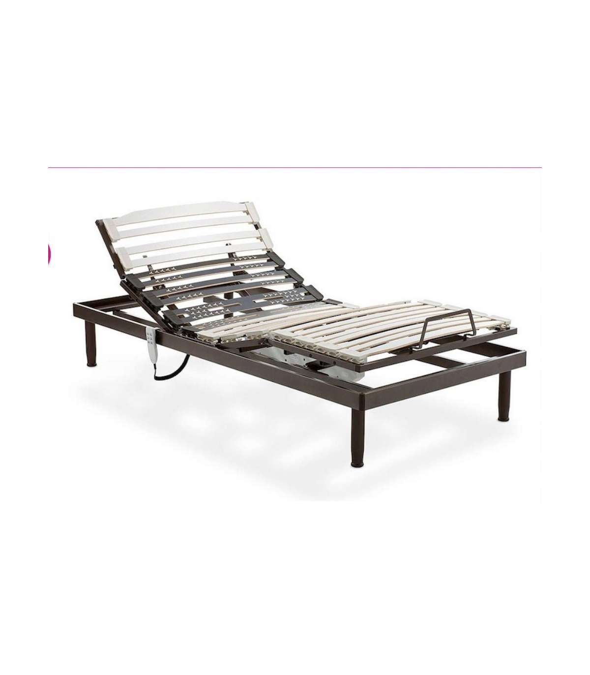 FLEX, Somier articulado eléctrico Calvin de Flex laminas de madera 150X190.