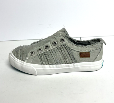 Blowfish Womens Parlane Slip On Gray Size M