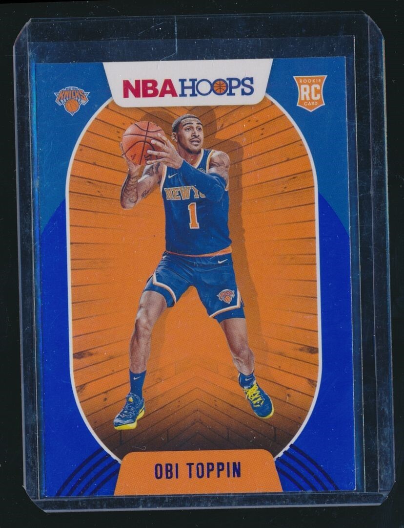 2020-21 HOOPS BLUE ROOKIE OBI TOPPIN KNICKS