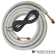 Cooper & Hunter Mini Split Line Set 25 foot fitting 24/30/36000 BTU 3/8" x 5/8"