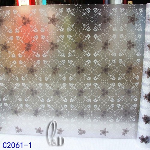 90cm x 2m Floral Privacy Frosted Frosting Removable Glass Stick Window Film - Picture 15 of 67