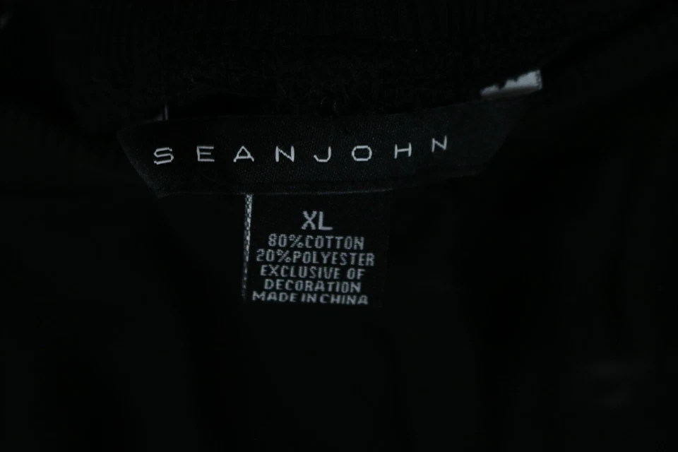 Pantalones deportivos Sean John negros cintura elástica talla XL NUEVOS SIN ETIQUETAS Foto 3 de 3