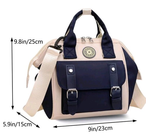 Small Mummy Changing Shoulder Travel Bag Hospital Baby Nappy Tote Handbag - Picture 4 of 5