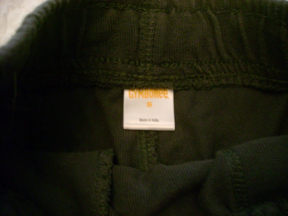 Lote de 2 Pantalones Cortos Niños GYMBOREE Carters Talla 7 8 Gris Cintura Elástica Algodón Suave Foto 2 de 4