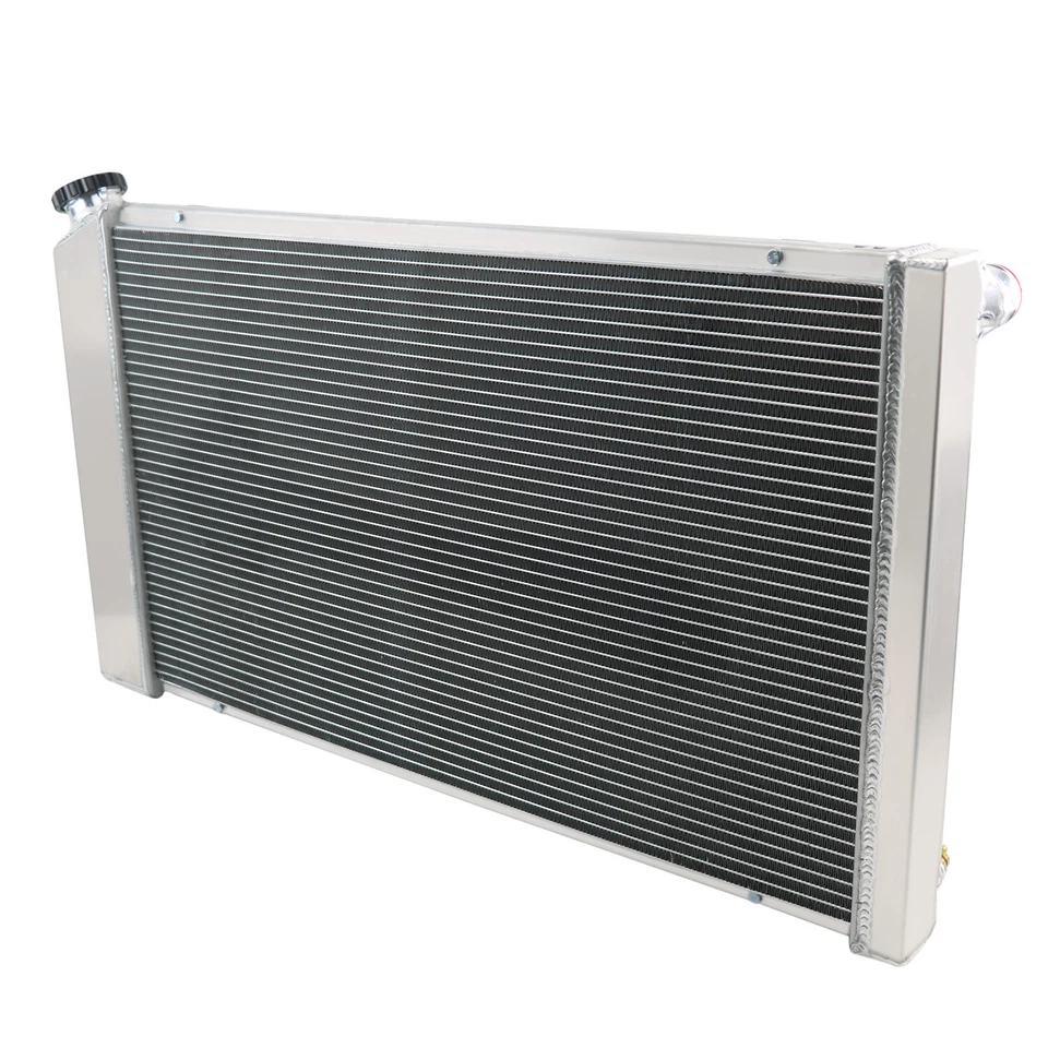 161 4 Rows Aluminum 28" Radiator for Chevy GMC Jimmy Blazer C/K Caprice - Image 4 of 4