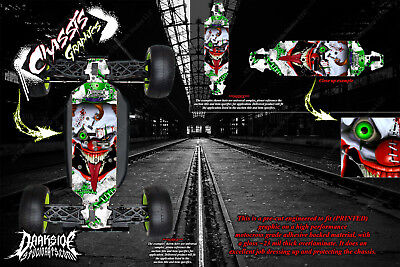 LOSI 8IGHT-T 3.0 2.0 'STIFF UPPER LIP' CHASSIS WRAP HOP UP DECALS FITS TLR241009 | eBay