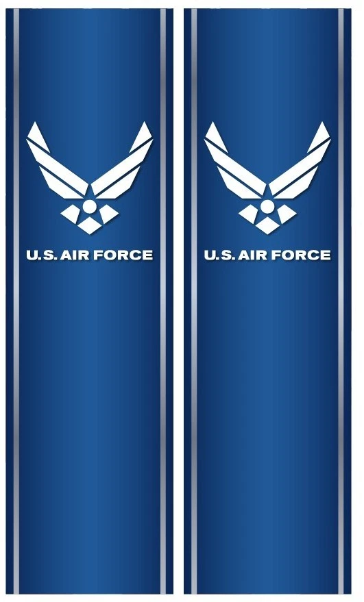 Kit adesivo gráfico decalque banda cama caminhão militar força aérea dos EUA - Imagem 2 de 2