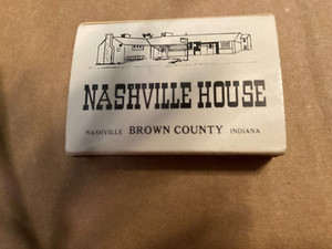 Nashville House Restaurant/Country Store Match Box