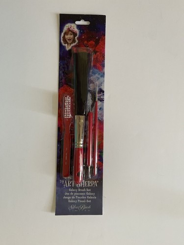 Silver Brush The Art Sherpa Galaxy Set 2 Splatters, Double End Dot Tool, Round 0