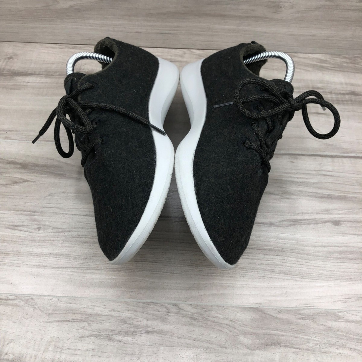 Allbirds Sneakers Mens 9 Black Merino Wool Runners Lace Up Shoes Men main image 2